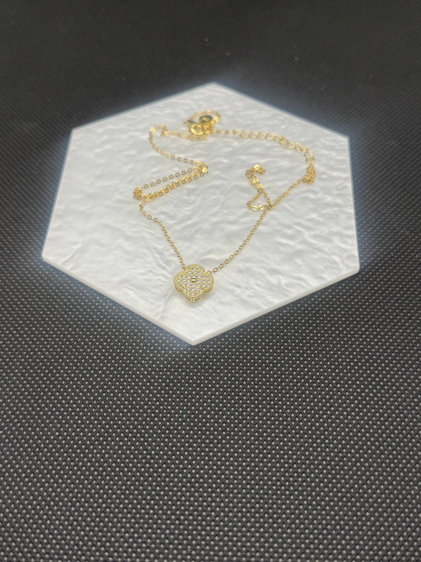 Collana quadrifoglio