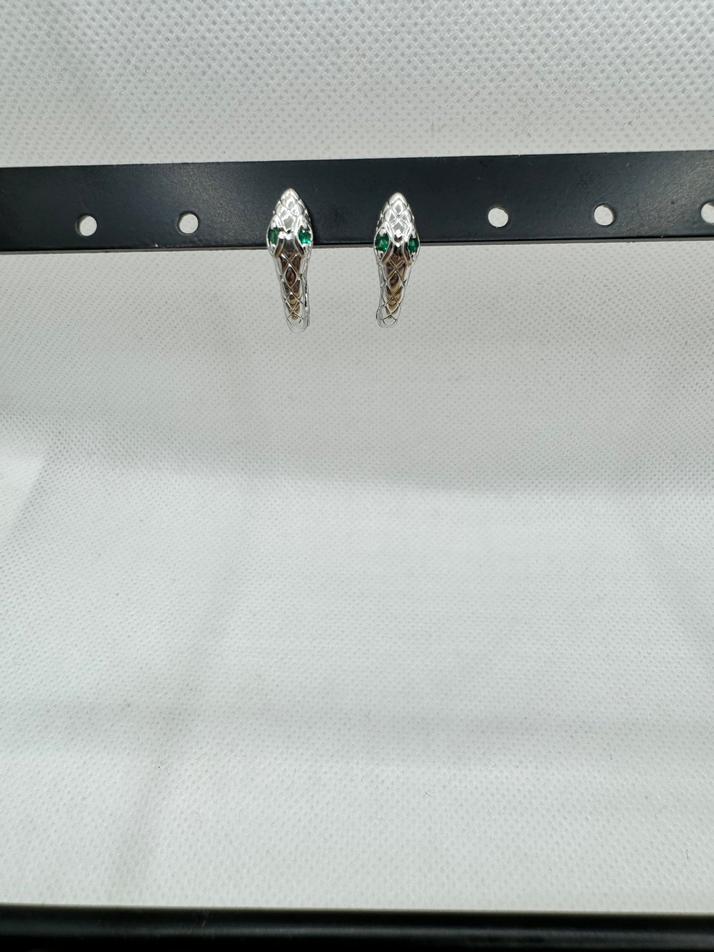 Orecchini cerchietto serpente