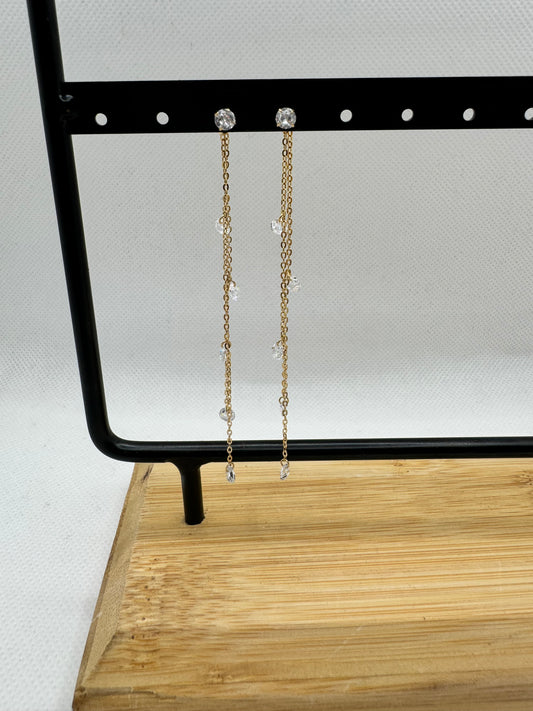 Orecchini pendenti in argento 925