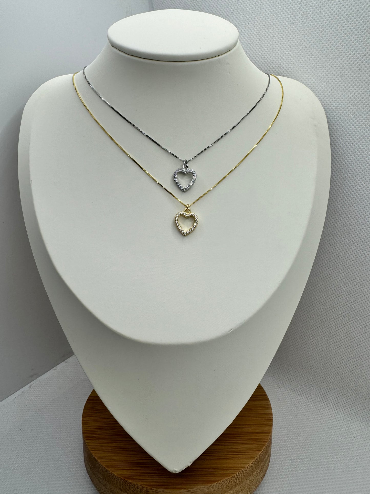 Collana cuore vuoto