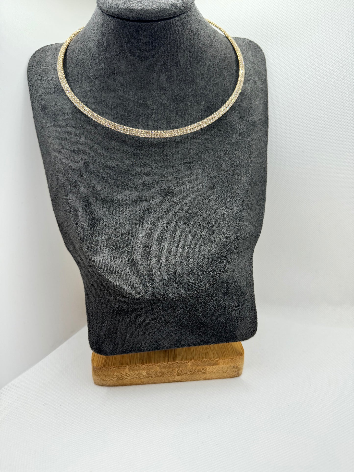 Collana tennis rigida