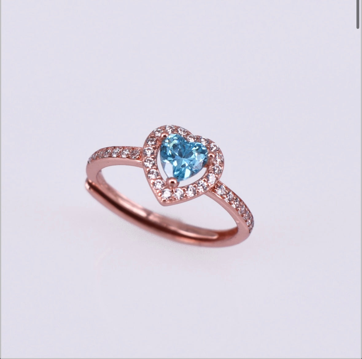 Anello cuoricino argento 925